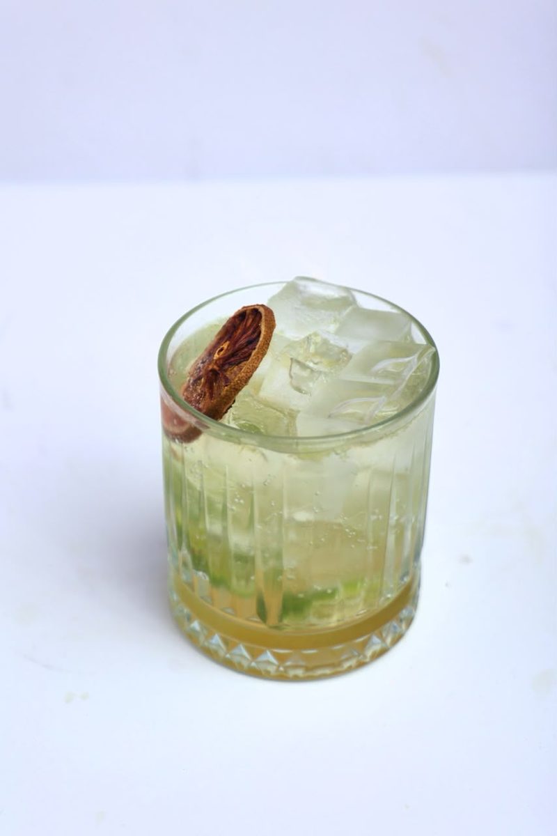 Basil Smash cocktail