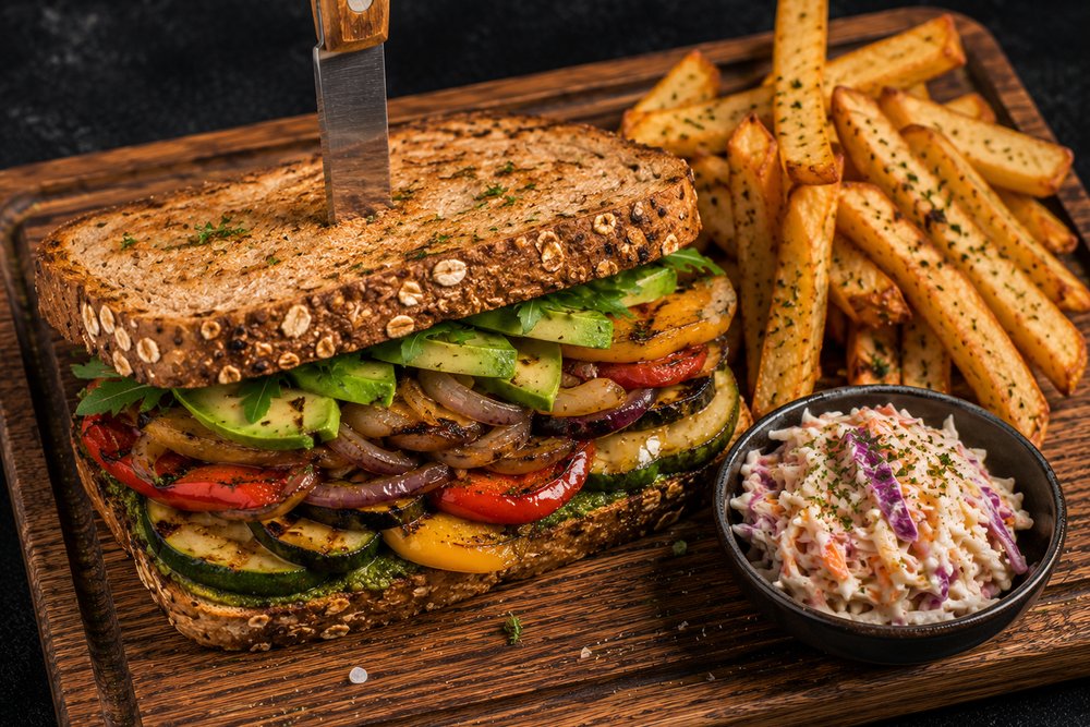 Veggie Delight sandwich